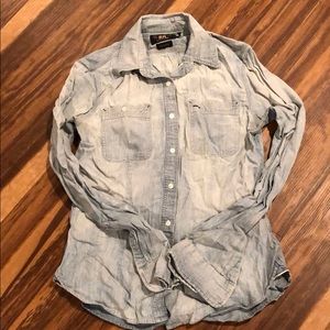 RRL Ralph Lauren Women’s Medium Denim Shirt